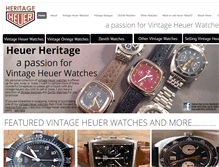 Tablet Screenshot of heuerheritage.co.uk